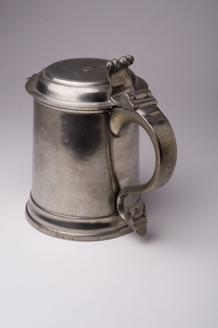 Appraisal: PEWTER TANKARD FREDERICK BASSETT - New York City circa -