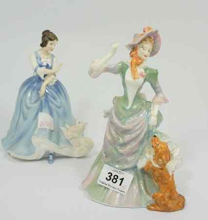 Appraisal: Royal Doulton Figures Lorraine HN and Loyal Friend HN