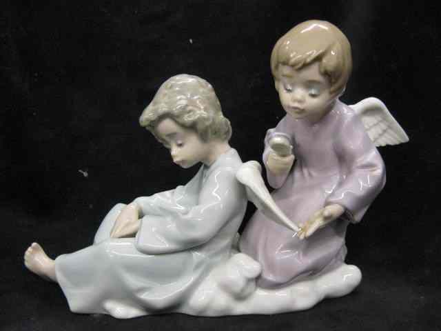 Appraisal: Lladro Porcelain Figurine of Angel ''Angel Care'' '' excellent