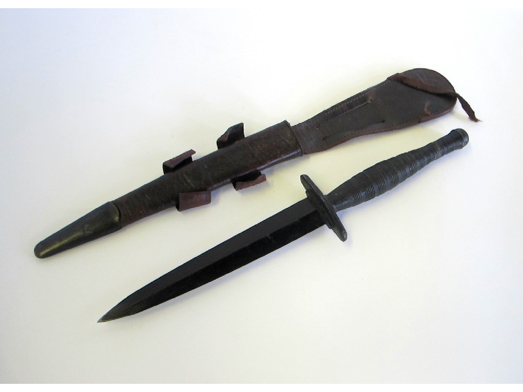 Appraisal: A Commando dagger in sheath