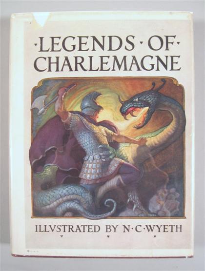 Appraisal: vol Wyeth N C illustrator Bullfinch Thomas Legends of Charlemagne