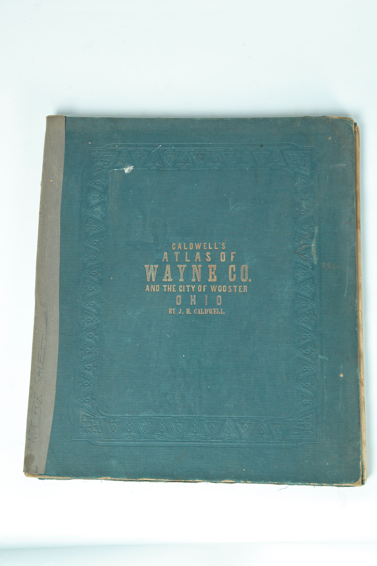 Appraisal: ATLAS OF WAYNE COUNTY OHIO Sunbury Ohio J A Caldwell