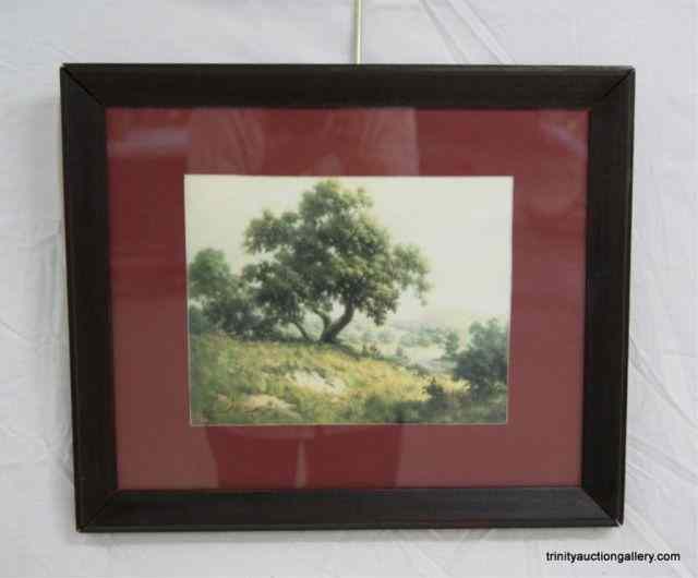 Appraisal: Dalhart Windberg Signed Print ''Big Tree''Issued in is a very