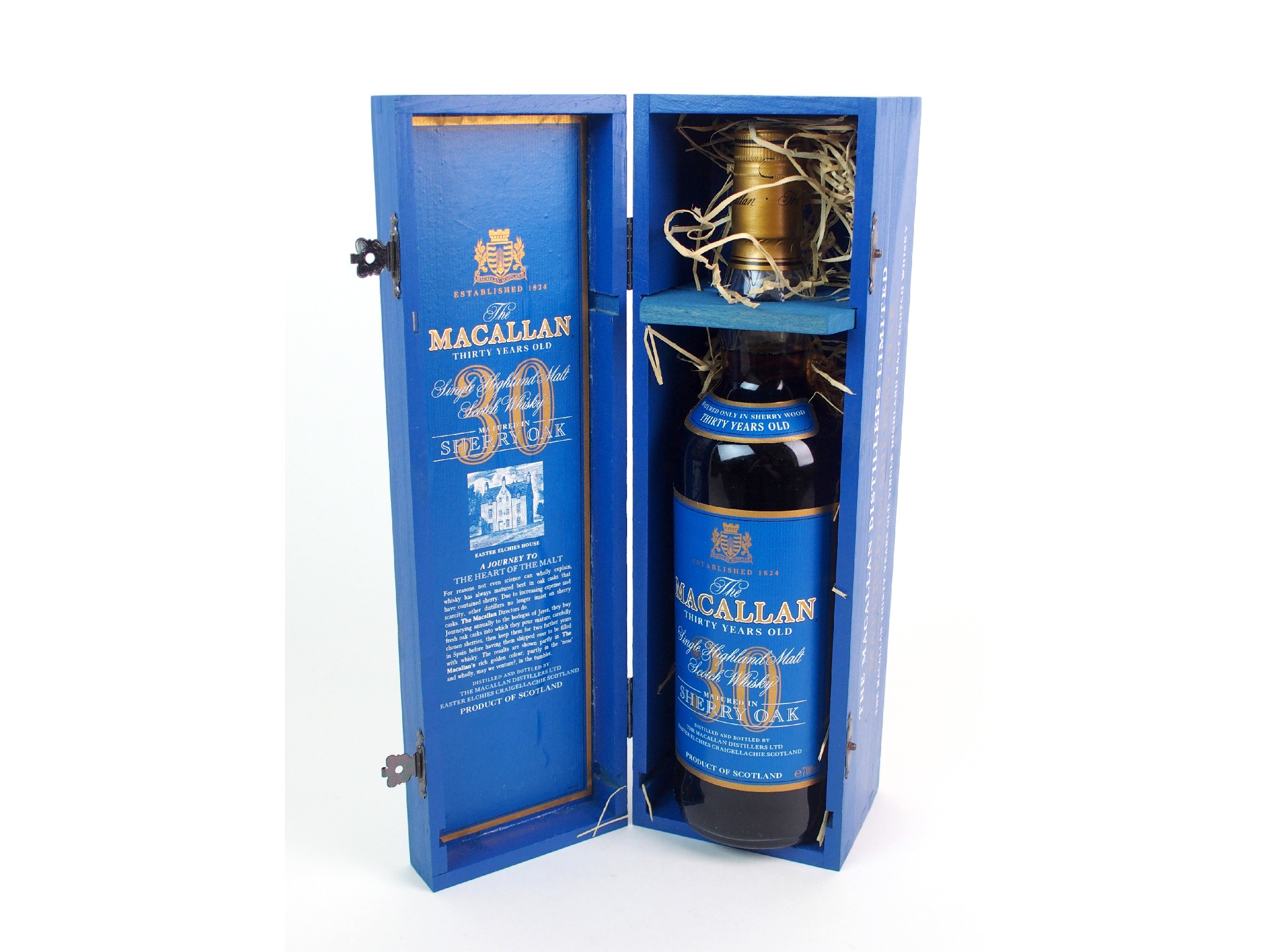 Appraisal: A rare bottle of Macallan year old single malt Scotch