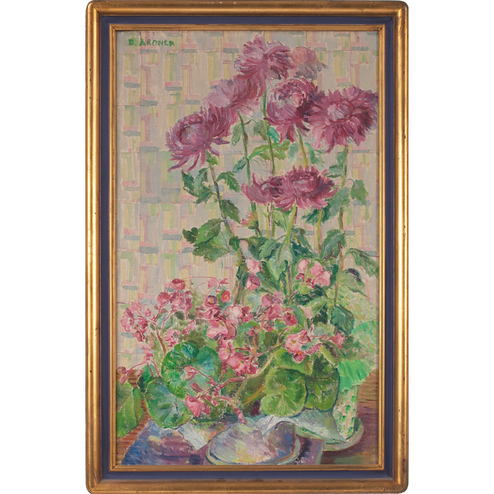 Appraisal: Dorothea H Aroner American thcentury ''Floral Still Life '' c