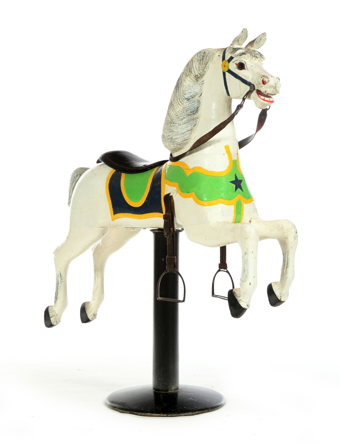 Appraisal: CAROUSEL HORSE ATTRIBUTED TO CHARLES PARKER American st quarter- th