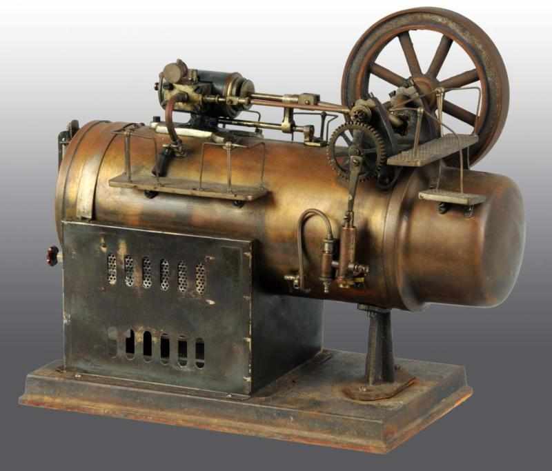 Appraisal: Schoenner No Overtype Steam Engine Description This robust German made