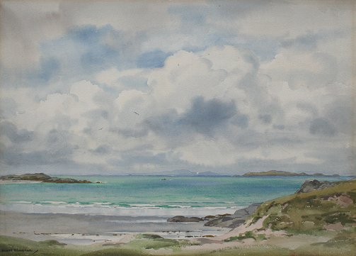 Appraisal: EGGINGTON Frank British - ''Glassilaun Strand Lettergesh Connemara'' W C