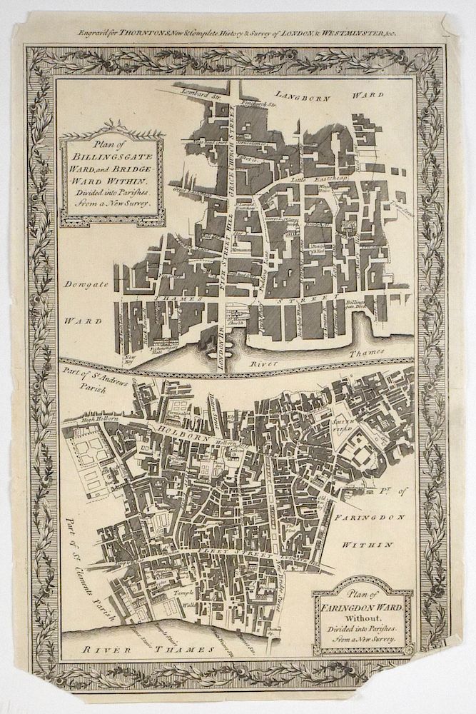 Appraisal: Grp Maps of British Cities w Map Venice Group of