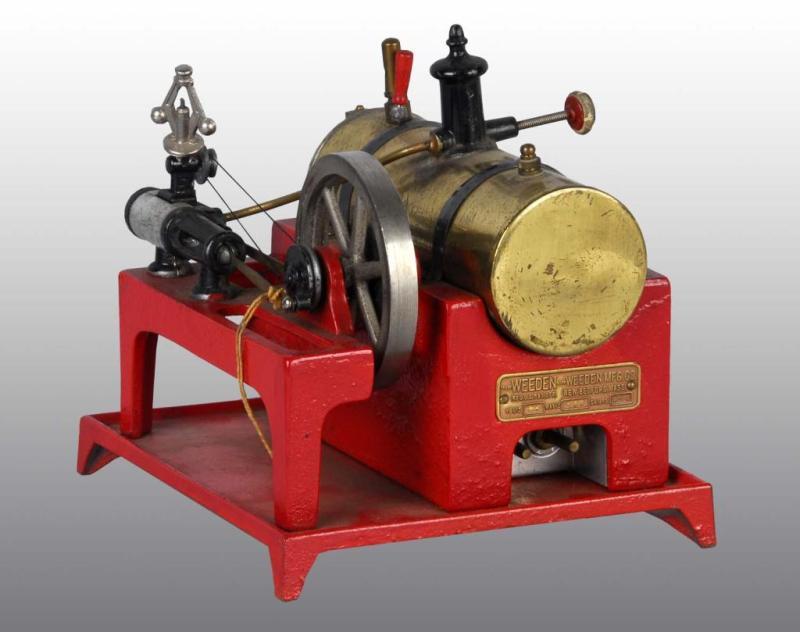 Appraisal: Weeden No Electric Horizontal Engine Toy Description On heavy cast