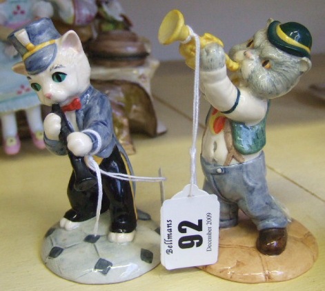 Appraisal: Two Beswick figures Ratcatcher CC and Trad Jazz tall CC