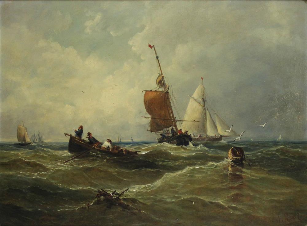 Appraisal: JOHN MOORE OF IPSWICH BRITISH - FISHING BOATS - HERRING