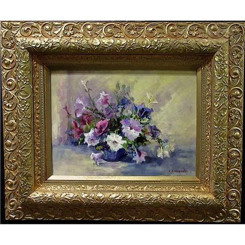 Appraisal: CLARA SOPHIA HAGARTY CANADIAN - FLOWERS IN A BOWL OIL