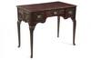 Appraisal: LADY'S DESK - Ca English mahogany bench made three drawer