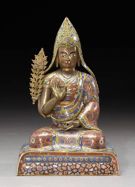 Appraisal: Property of various owners Jiaqing Mark The figure seated on