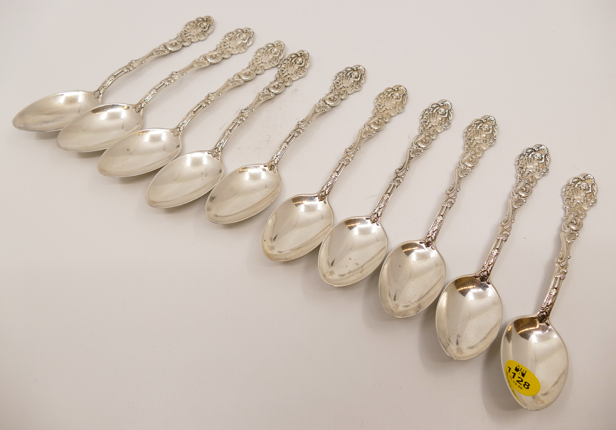 Appraisal: Set pc Gorham Versailles Sterling Coffee Spoons- g