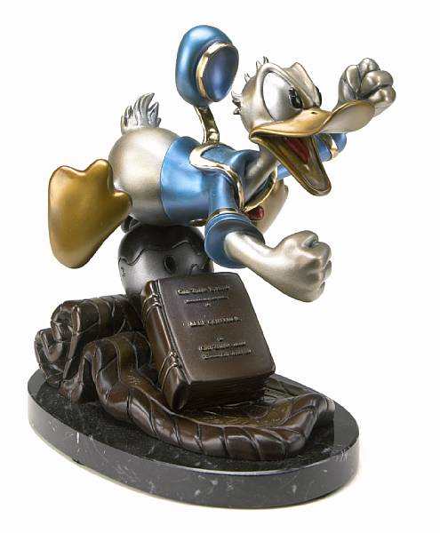 Appraisal: Carl Barks Bruce Lau - Artist Proof of to sculpture