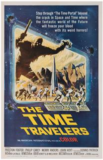 Appraisal: The Time Travelers American International Picture One sheet x Step