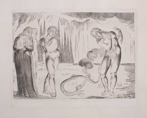 Appraisal: WILLIAM BLAKE He Eyed the Serpent and the Serpent Him