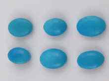 Appraisal: A quantity of loose polished turquoise approx carats stones