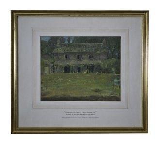 Appraisal: Rudolf SauterWingstone the home of John Galsworthy pastel cm x