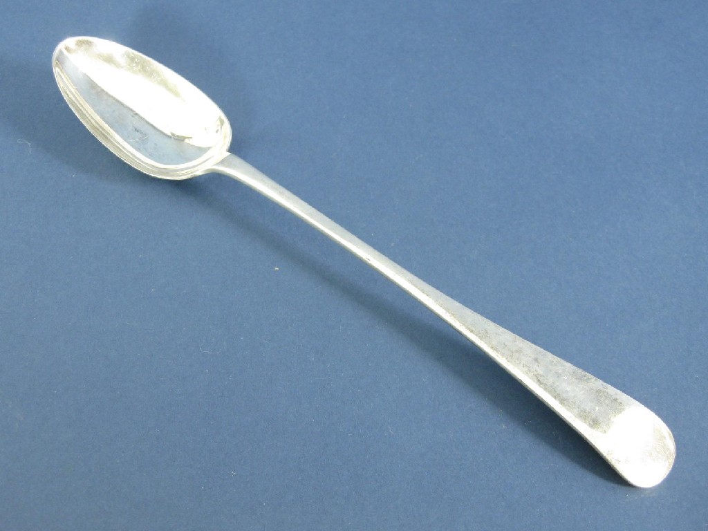 Appraisal: A George V Basting Spoon old english pattern London