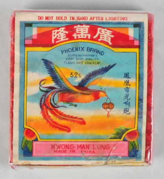 Appraisal: Phoenix Brand -Pack Firecrackers Class Manufactured by Kwong Man Lung