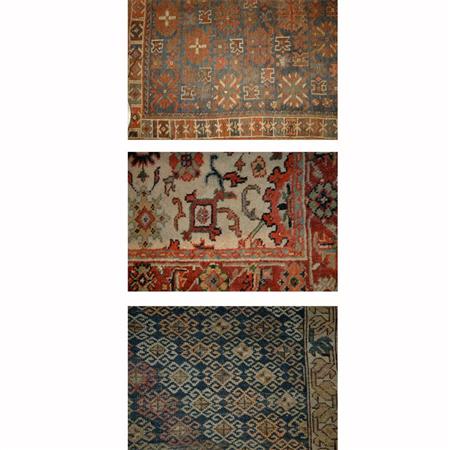 Appraisal: Group of Three Rugs Estimate -