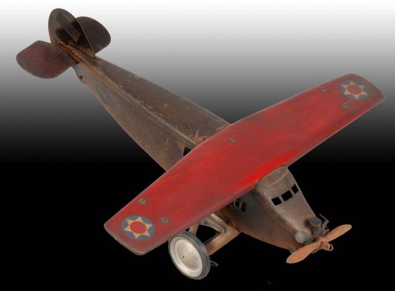 Appraisal: Pressed Steel Steelcraft Airplane Description wingspan Boycraft production model made