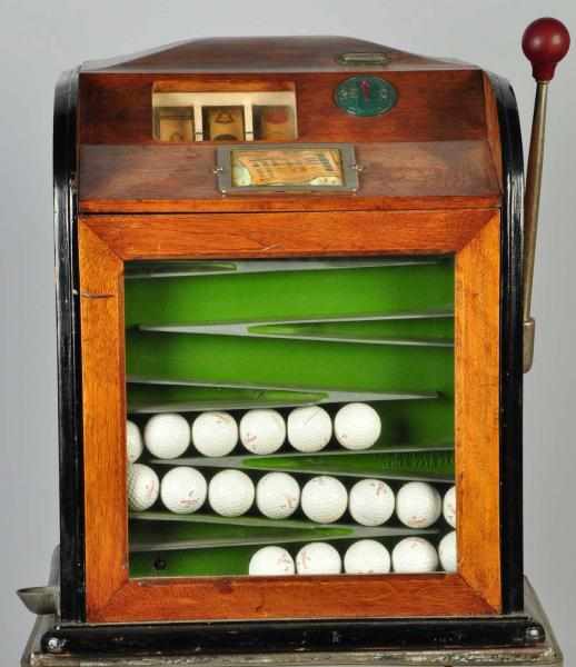 Appraisal: Jennings Countertop Golf Ball Vending Machine Description Working An unusual