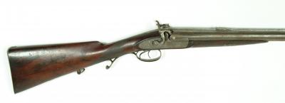 Appraisal: A ROBERT HUGHES CAPE RIFLE c double barrelled left side