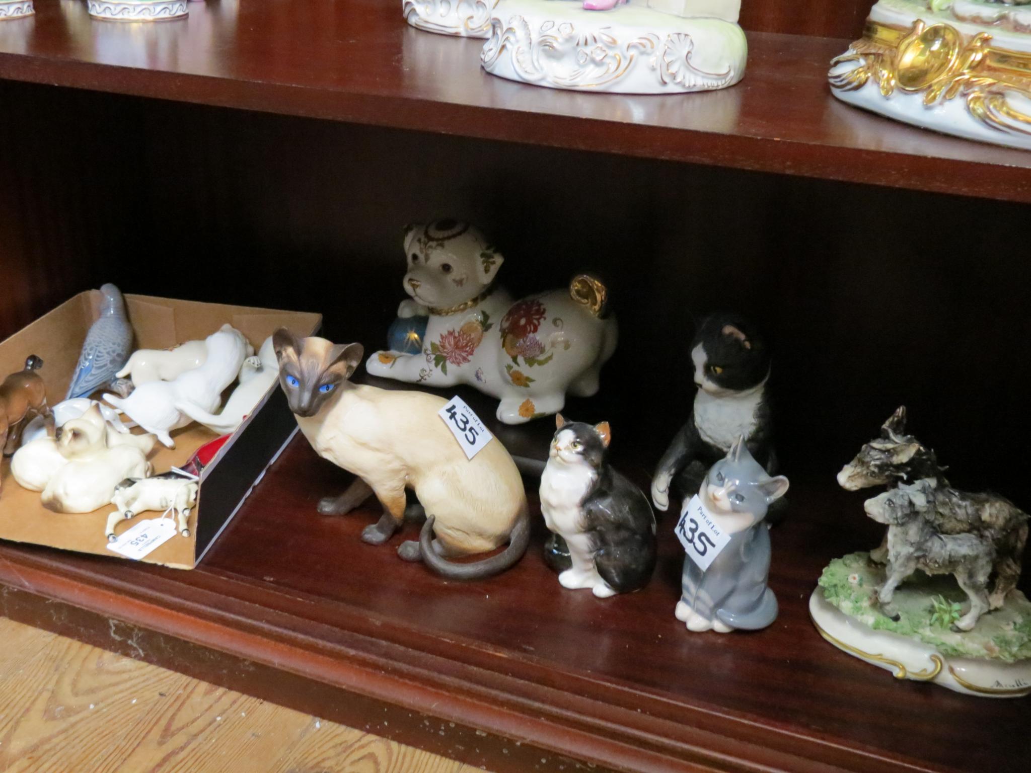 Appraisal: Ceramic animal models including three Beswick