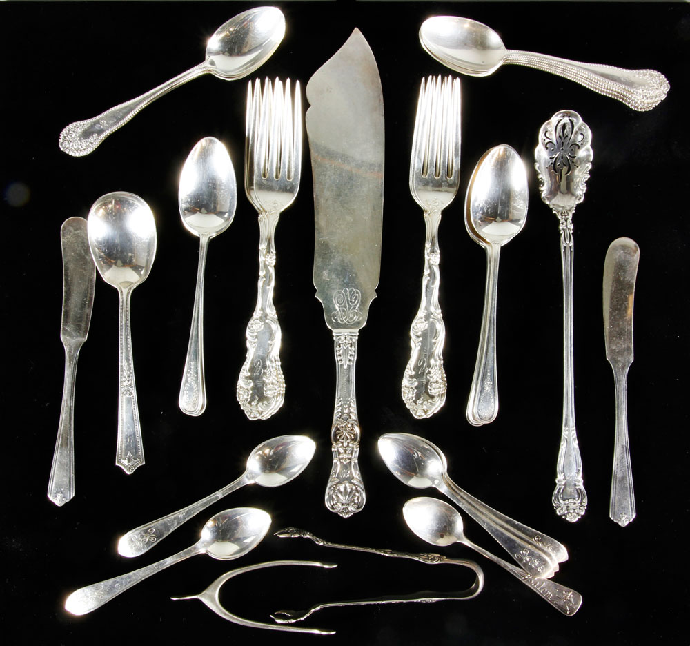 Appraisal: - Lot of Sterling Flatware Lot of pieces of sterling