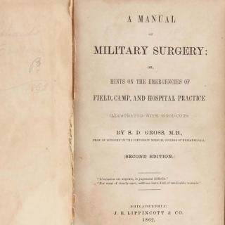 Appraisal: Second Edition of Federal Surgery Manual Gross S D A