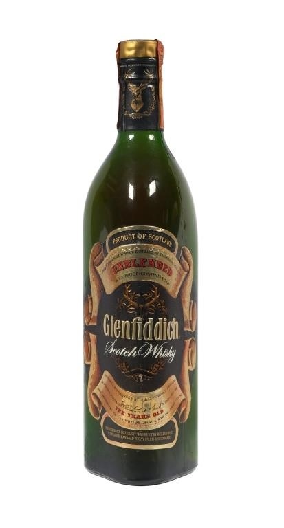 Appraisal: Unopened quart bottle of Glenfiddich years old scotch malt whisky