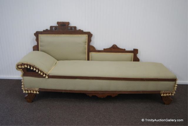 Appraisal: Antique c Eastlake Fainting CouchFrom an estate is an American