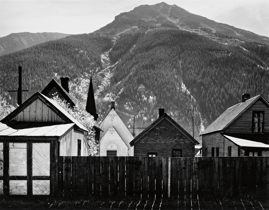 Appraisal: ANSEL ADAMS - Silverton Colorado Silver print x inches x