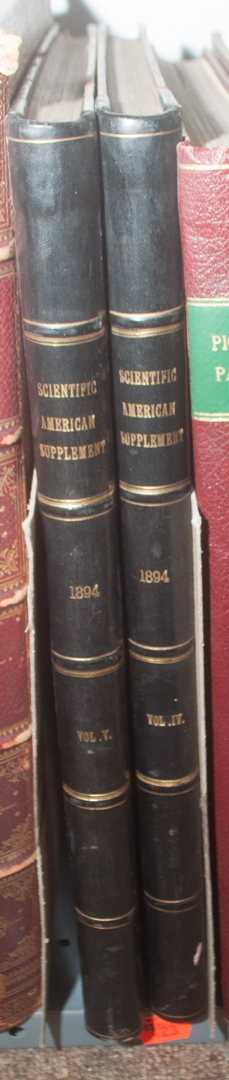 Appraisal: Science Two Volumes of Scientific American Suppl New York Munn