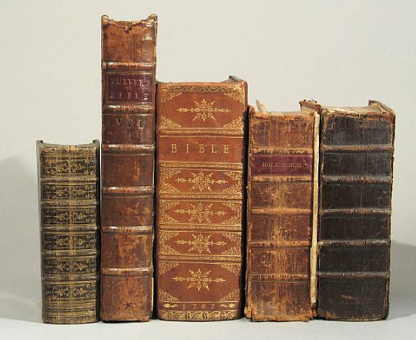 Appraisal: BIBLES - TH C TRANSLATIONS books including Wesley John Explanatory