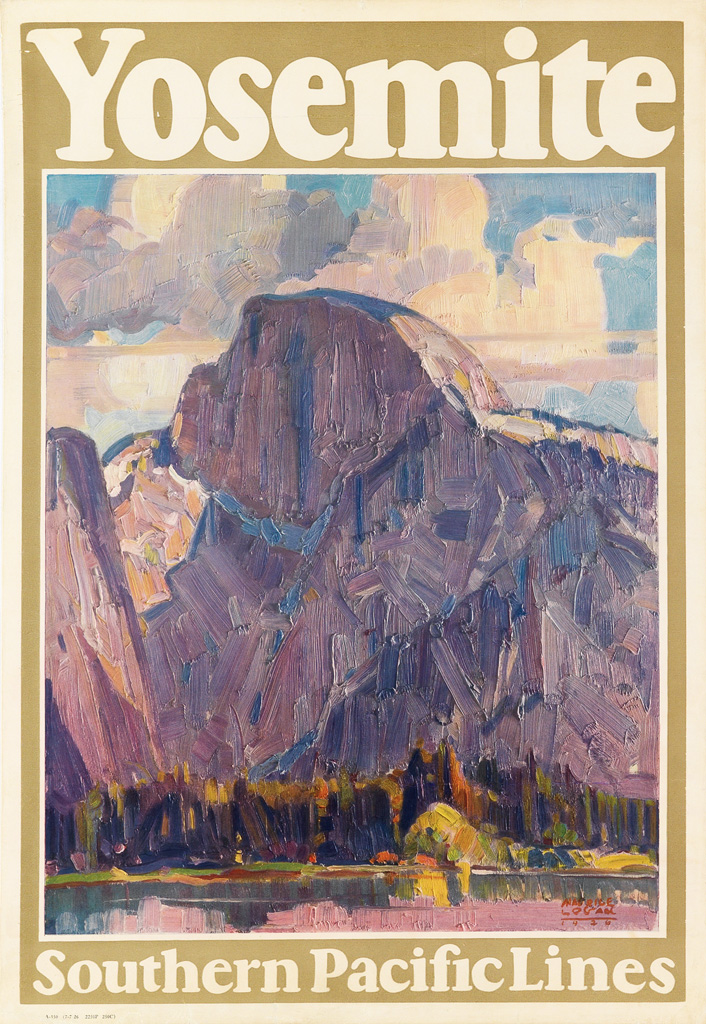 Appraisal: MAURICE LOGAN - YOSEMITE SOUTHERN PACIFIC LINES x inches x