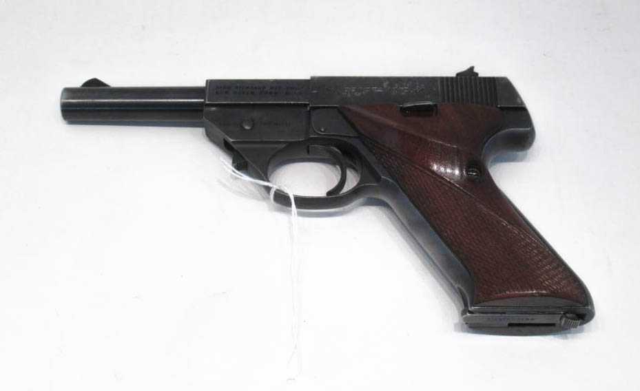 Appraisal: HIGH STANDARD SPORT-KING SEMI AUTOMATIC PISTOL lr caliber barrel blued