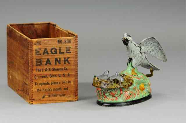 Appraisal: EAGLE EAGLETTS MECHANICAL BANK J E Stevens Co designed by