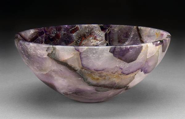 Appraisal: Amethyst Bowl Hyderabad India Unknown to many collectors in the