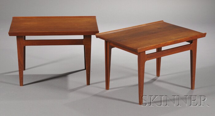 Appraisal: Two Low Tables Attributed to Finn Juhl Teak France and