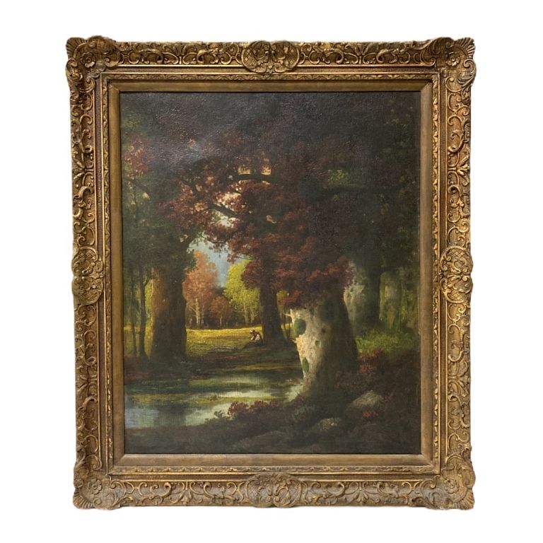 Appraisal: Dutch School Oil painting Dutch School Oil painting on canvas