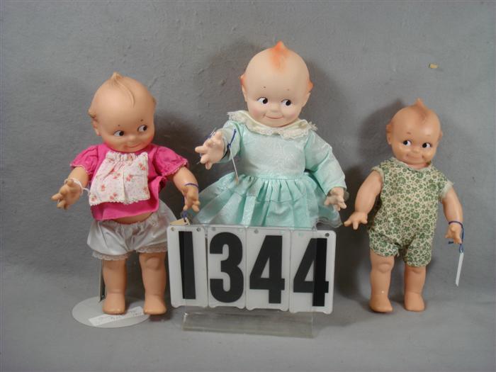 Appraisal: Lot of Kewpie dolls made by Cameo Co circa ranging