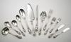 Appraisal: FLATWARE - Seventy-nine piece Lunt sterling flatware service for in