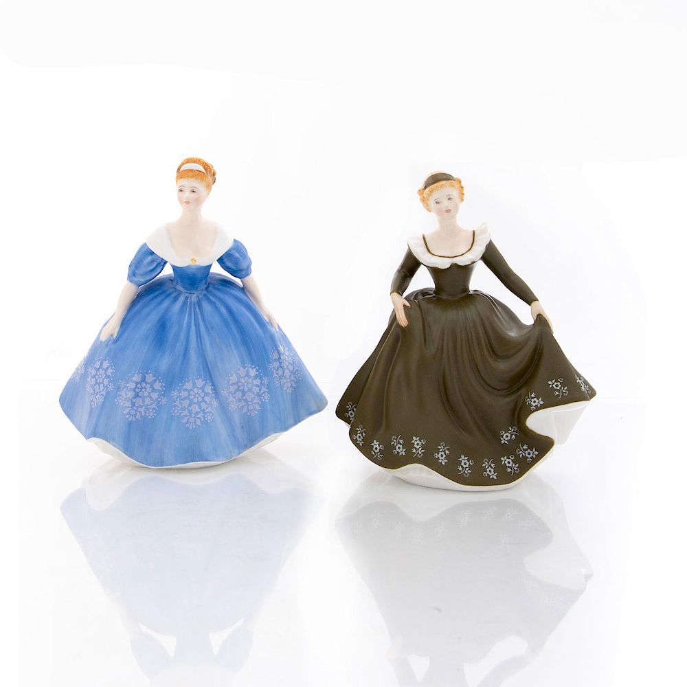 Appraisal: ROYAL DOULTON CERAMIC FIGURINES Geraldine HN Nina HN Each has