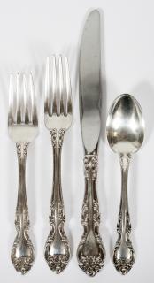 Appraisal: GORHAM 'MELROSE' STERLING FLATWARE PIECES GORHAM 'MELROSE' STERLING FLATWARE PIECES