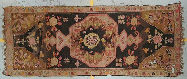 Appraisal: A Bessarabian kilim size approximately ft in x ft